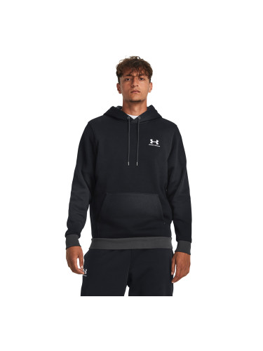 Суитшърт Under Armour Essential Flc Novelty Hd Black L