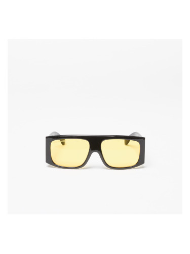 Слънчеви очила Urban Classics Sunglasses Raja With Strap Black/ Yellow Universal