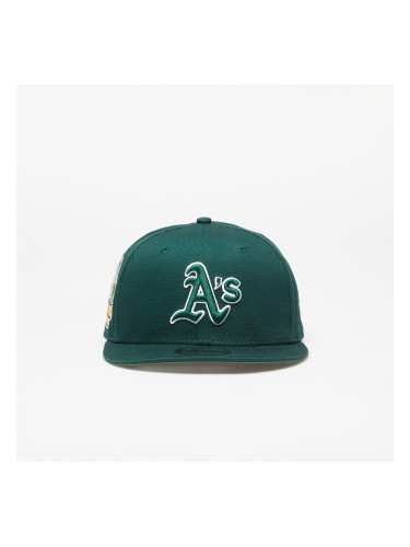 Шапка New Era Oakland Athletics Side Patch 9FIFTY Snapback Cap Dark Green/ New Olive S-M