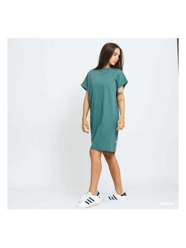 Рокля Urban Classics Ladies Organic Cotton Cut On Sleeve Tee Dress Green XS