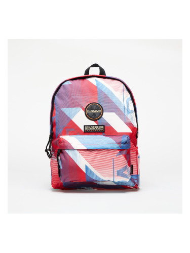 Napapijri Voyage All Over Print Backpack Geometric Red 19,5 l