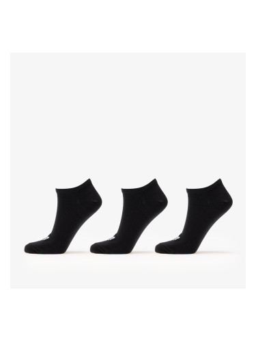 adidas Trefoil Liner Socks 3-Pack Black 39-42