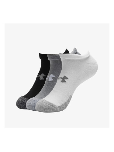 Under Armour Heatgear No Show Socks Gray XL