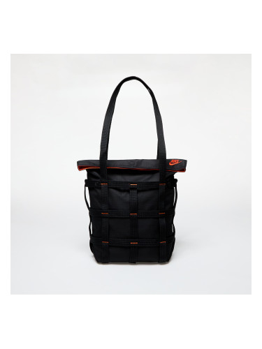 Nike Sportswear Cargo Tote Black/ Black/ Orange Universal