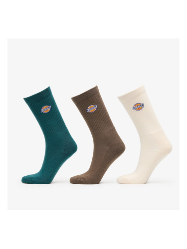 Dickies Valley Grove Socks 3-Pack Mushroom 7-10