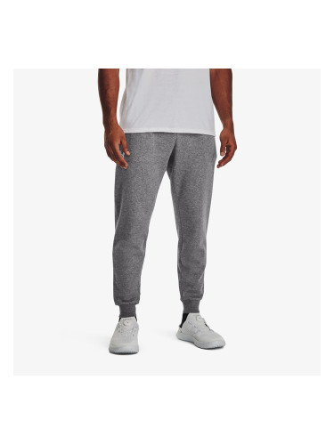 Панталони Under Armour Rival Fleece Joggers Castlerock Light Heather/ White L