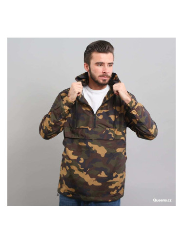 Ветровка Urban Classics Camo Pull Over Windbreaker Camo Green M