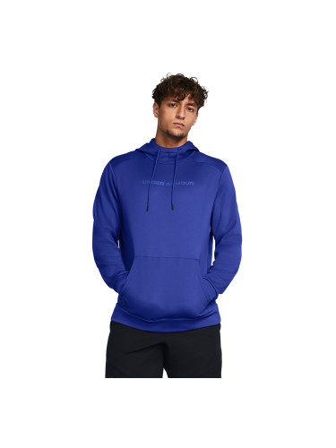 Суитшърт Under Armour Armour Fleece Wordmark Hd Team Royal XXL