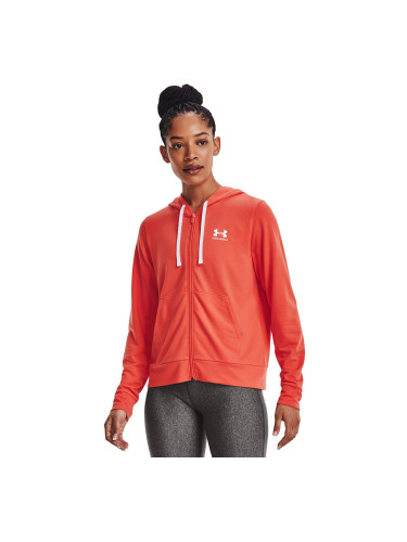 Суитшърт Under Armour Rival Terry Fz Hoodie Vermillion M