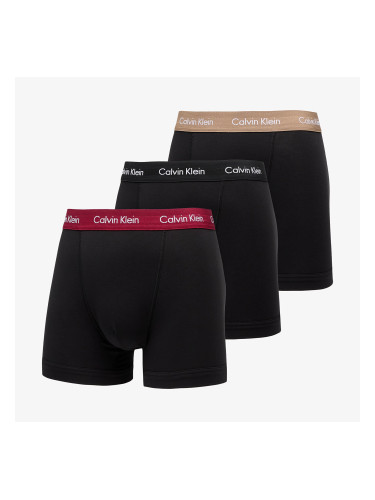 Calvin Klein Cotton Stretch Classic Fit Trunk 3-Pack Black S