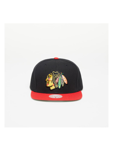 Шапка Mitchell & Ness NHL Team 2 Tone 2.0 Snapback Blackhawks Black/ Red Universal