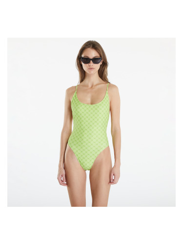 Бански Daily Paper Reya Monogram Swimsuit Daiquiri Green M