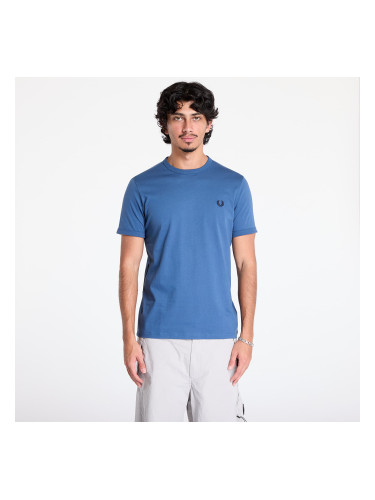 Тениска FRED PERRY Ringer T-Shirt Midnight Blue S