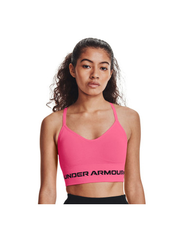 Сутиен Under Armour Seamless Low Long Htr Bra Cerise XS