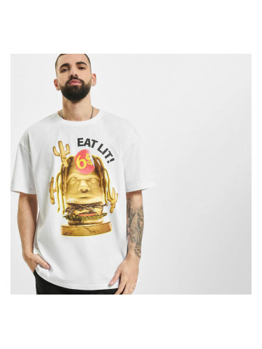 Тениска Urban Classics Eat Lit Oversize Tee White XL