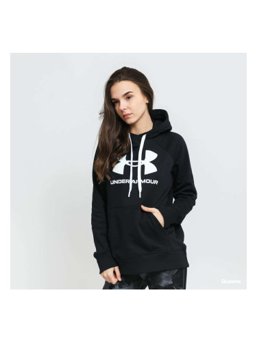 Суитшърт Under Armour W Rival Fleece Logo Hoodie černá XS