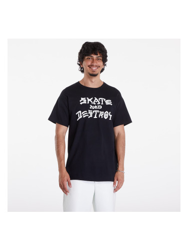 Тениска Thrasher Skate And Destroy Tee Black S