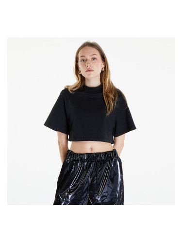 Тениска Reebok Washed Cropped Tee Washed Black XS