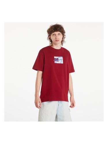 Тениска Tommy Jeans Regular Street Flag Tee Red Carpet L