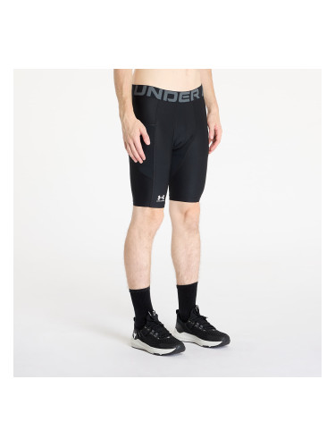 Under Armour HeatGear Armour Long Shorts Black/ White L