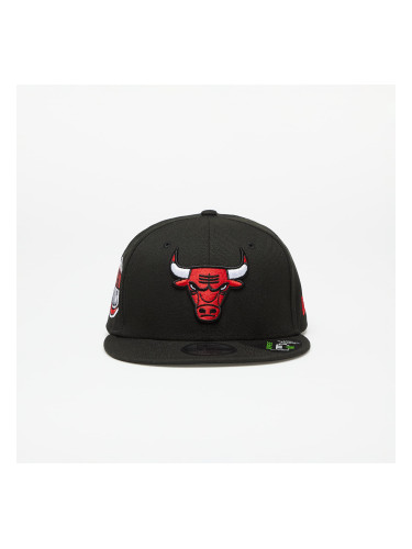 Шапка New Era Chicago Bulls Repreve 9FIFTY Snapback Cap Black/ Scarlet M-L