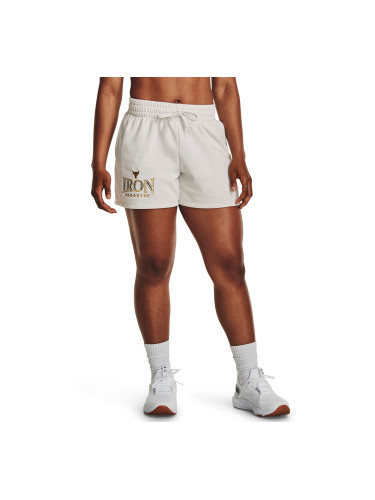 Къси панталони Under Armour Project Rck Everyday Terry Short White Clay M