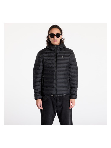 Яке LACOSTE Water-Repellent Quilted Puffed Jacket Black XL