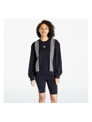 Суитшърт adidas Adicolor 70's 3-Stripes Sweatshirt Black XXS-XS