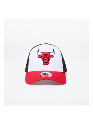 Шапка New Era Chicago Bulls 9Forty Trucker Front Door Red/ Black Universal