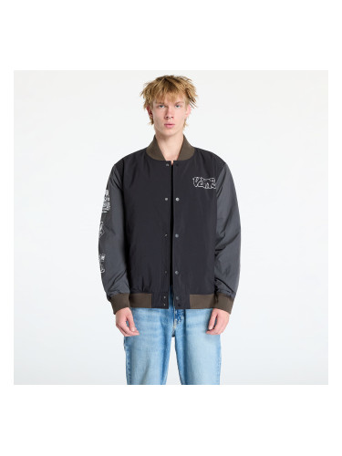 Яке Vans Crazy Eddy Baseball Jacket Black/ Asphalt L