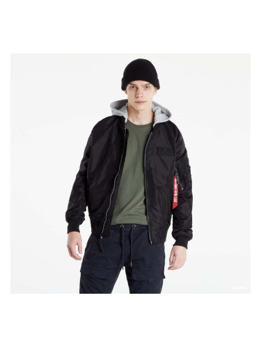 Яке Alpha Industries MA-1 TT Hood BP Reflective Jacket Black M