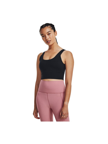 Under Armour Meridian Fitted Crop Tank Black M