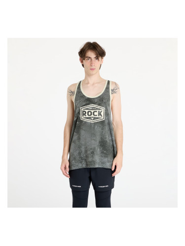 Under Armour Project Rock Racer Tank Tools Top Clay Green/ Silt S