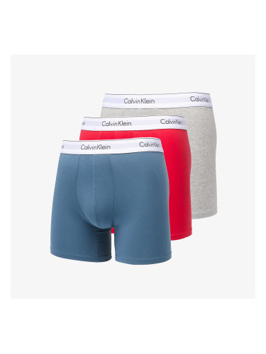 Calvin Klein Modern Cotton Stretch Boxer Brief 3-Pack Multicolor S