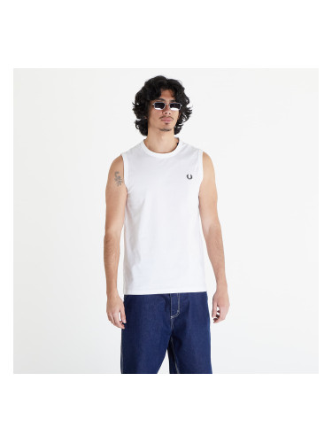 FRED PERRY Crew Neck Vest White L