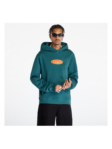 Суитшърт PREACH Relaxed Oval Logo Hoody University Green M