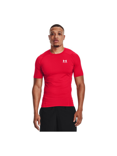 Тениска Under Armour Hg Armour Comp Ss Red XXL
