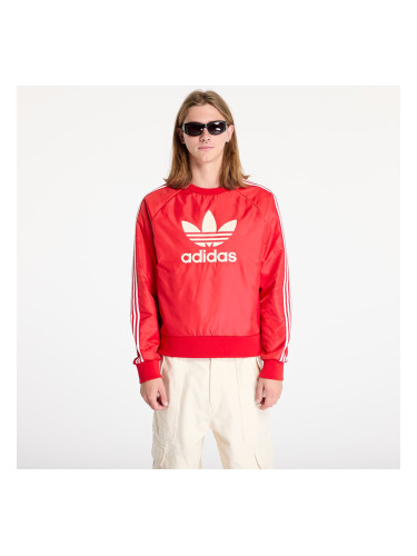 Суитшърт adidas x Wales Bonner Nylon Crew Sweatshirt Better Scarlet S