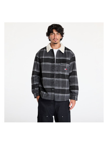 Яке Tommy Jeans Check Sherpa Overshirt Black Check L