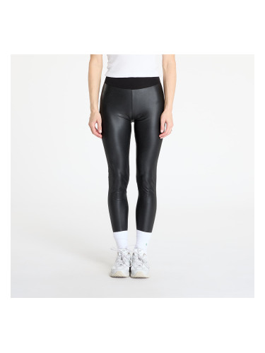 Легени Urban Classics Ladies Faux Leather High Waist Leggings Black XS