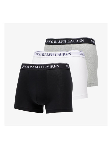 Polo Ralph Lauren Stretch Cotton Classic Trunks Grey/ White/ Black XL