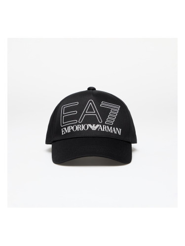 Шапка EA7 Emporio Armani Train Visibility Cap Black/ White Universal