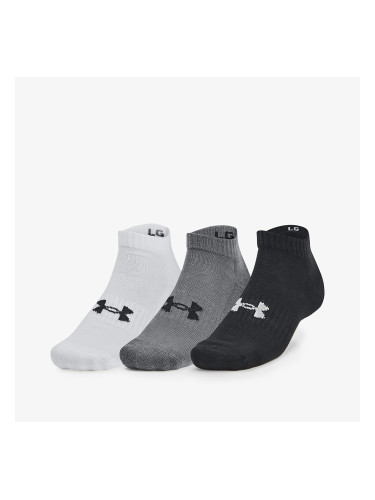 Under Armour Core Low Cut Socks 3-Pack Black L