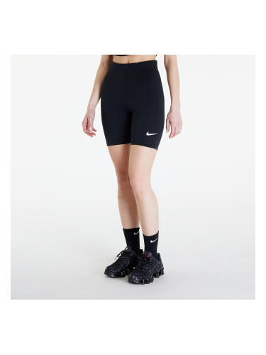 Къси панталони Nike Sportswear Classics Women's High-Waisted 8" Biker Shorts Black/ Sail XS