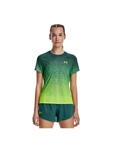 Къси панталони Under Armour Rush Cicada Shortsleeve Green S