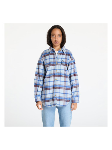 Риза Lee Working West Overshirt Exploded Shy Blue M