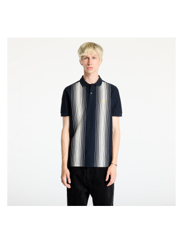 Тениска FRED PERRY Ombre Stripe Polo Short Sleeve Tee Navy M