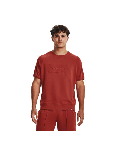 Суитшърт Under Armour Project Rock Terry Gym Top Heritage Red XL