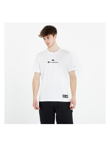 Тениска Champion x Space Invaders Crewneck T-Shirt White S