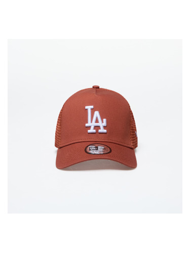 Шапка New Era Los Angeles Dodgers 9Forty Trucker Terracotta/ White Universal